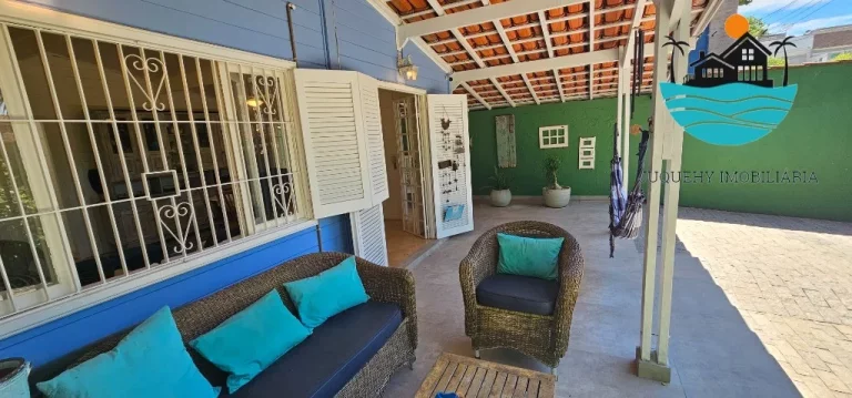 Imagem Casas para Alugar Temporada Juquehy - lado direito da praia, piscina e churrasqueira, 2 vagas 3 dorm,1 suíte, máx. 10 pessoas | Juquehy Imobiliária