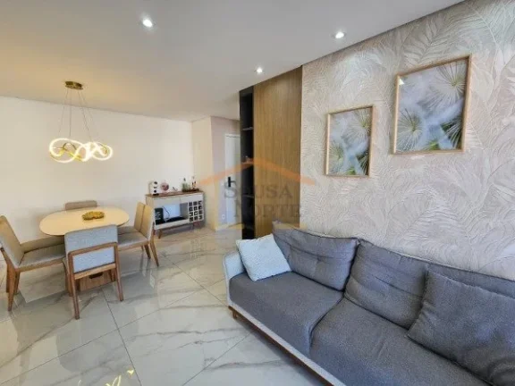 Imagem Apartamento 3 dormitÃ³rios, sendo 1 suÃ­te, sala para 2 ambientes, varanda gourmet, cozinha com armÃ...