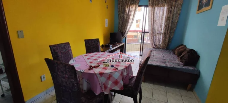 Imagem Apartamento com 2 dormitórios à venda, 67 m² por R$ 370.000,00 - Aviação - Praia Grande/SP
