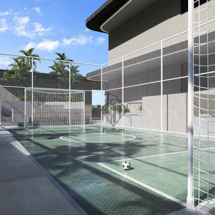 Imagem Apartamentos de alto padrão em condomínio Club com varanda / sacada gourmet em Parque Linear Parahyba I no Jardim Oceania / Bessa - AP2376