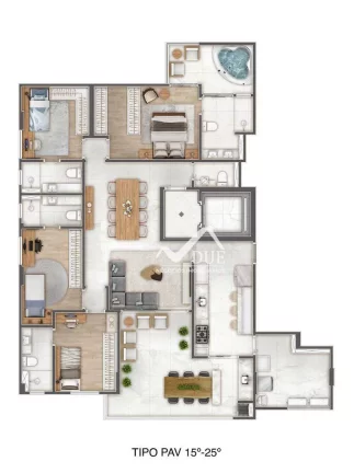 Imagem Apartamento com 3 dormitórios à venda, 164 m² por R$ 2.706.000,00 - Ponta da Praia - Santos/SP