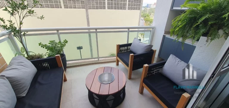 Imagem Soho Tamboré Lindo Apto de 107 Metros com 4 Dorms sendo 1 Suíte e 2 Dorms Office e 2 Vagas de Garagem