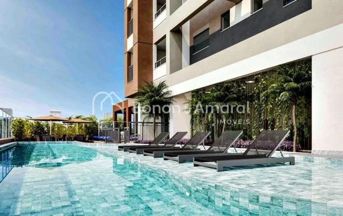 Imagem Apartamento a venda de 1 dormitório (duplex) 75m² de útil, suíte master, Bairro Chácara da Barra - Campinas.