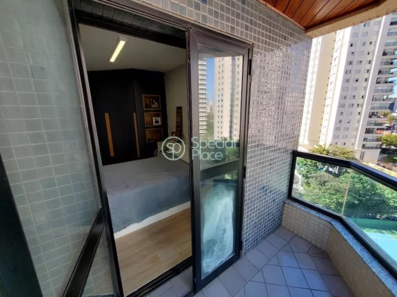 Imagem Apartamento impecavel, ao lado do Shopping Morumbi. 127m², living amplo p/ 2 ambientes, varanda fec...