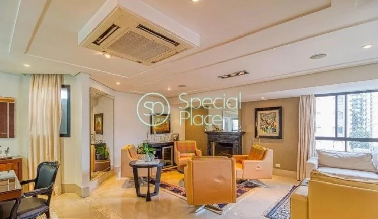 Imagem Amplo apartamento à venda com 3 quartos, sendo 3 suítes, e 4 banheiros no total. Este apartamento ...