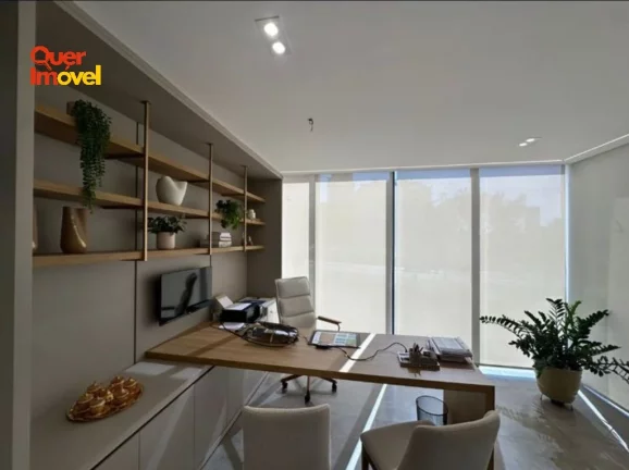 Imagem Locação de Sala Comercial de Alto Padrão em Ribeirão Preto-SP: 1 Sala, 2 Banheiros, 6 Vagas, 141,41m² na Ribeirânia.