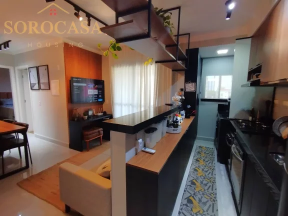 Imagem Apartamento à Venda 55m² Mobiliado - 2 dorm. 1 suite - Bairro do Campolim
