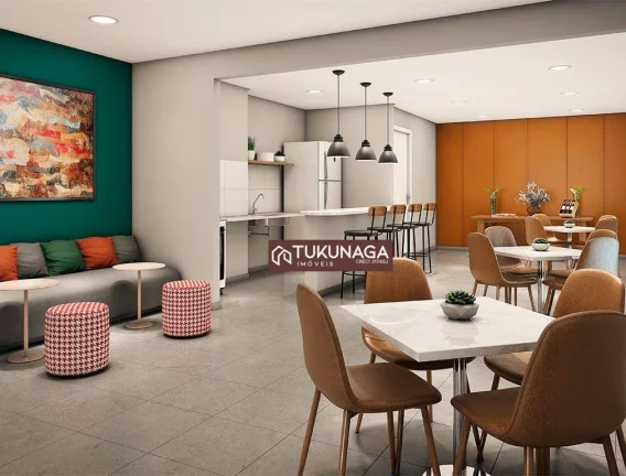 Imagem Apartamento com 2 quartos à venda, 47 m² por R$ 525.000 - Vila das Bandeiras - Guarulhos/SP