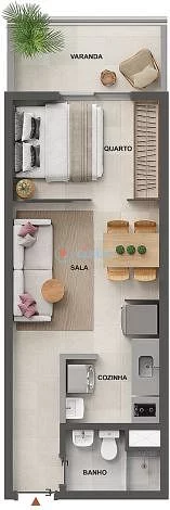 Imagem Apartamento à venda 1 Quarto 1 Vaga 51.4M Tijuca Rio de Janeiro - RJ | Cores da Tijuca Imagem Apartamento à venda 1 Quarto 1 Vaga 51.4M Tijuca Rio de Janeiro - RJ | Cores da Tijuca