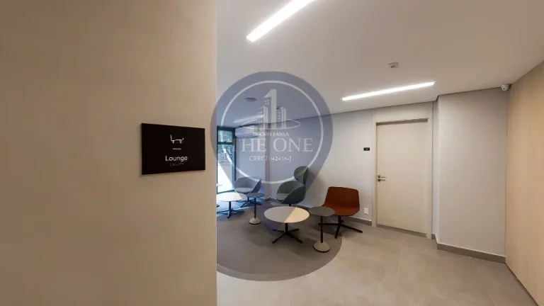 Imagem Studio de Luxo à Venda no Brooklin Paulista, São Paulo-SP: 1 Quarto, 1 Banheiro, 40,55 m² de Puro Conforto!