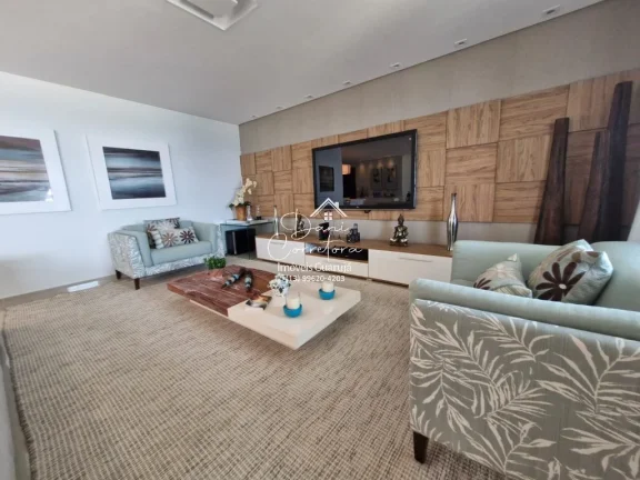 Imagem Apartamento frente mar reformado com varanda gourmet e lazer, Enseada.