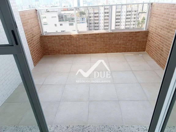 Imagem Apartamento com 2 quartos à venda, 84 m² por R$ 896.665 - Boqueirão - Santos/SP