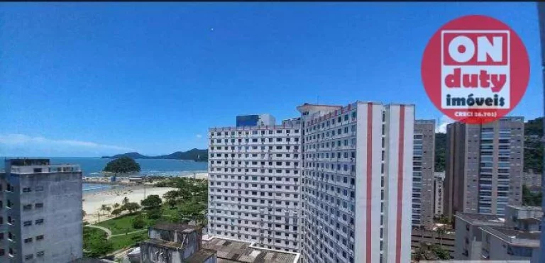 Imagem Cobertura Triplex vista mar 321 m² por R$ 3.400.000 - José Menino - Santos/SP