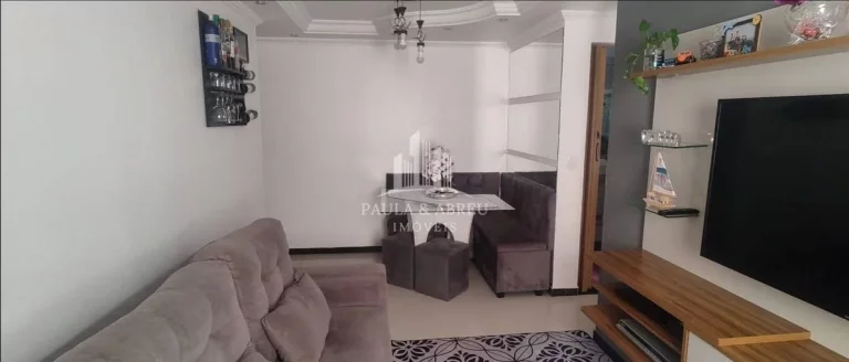 Imagem Apartamento de 2 Dormitórios, 1 Banheiro, 1° andar, Piscina, Salão de Festas, muito Lazer no Jardim Estrela, Mauá-SP