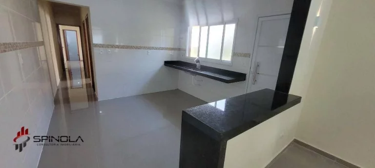 Imagem Casa com 2 dormitórios à venda, 110 m² por R$ 585.000,00 - Maracanã - Praia Grande/SP