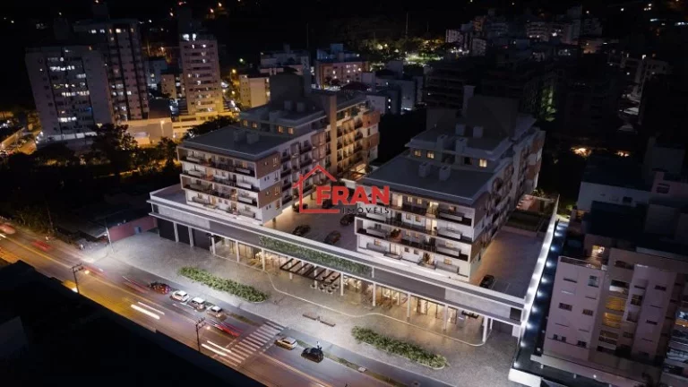 Imagem Cobertura com 2 suites, lavabo e duas garagens.