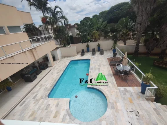 Imagem Casa em Condomínio para Locação em Limeira, Parque Residencial Roland, 4 dormitórios, 4 suítes, 5 banheiros, 4 vagas