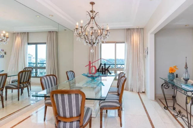 Imagem Apartamento com 281 m2, 4 dormitórios suítes e 4 vagas à venda R$ 3.200.000 - Campo Belo