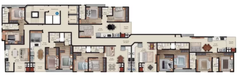 Imagem Apartamento à venda no bairro Morretes - Itapema/SC
