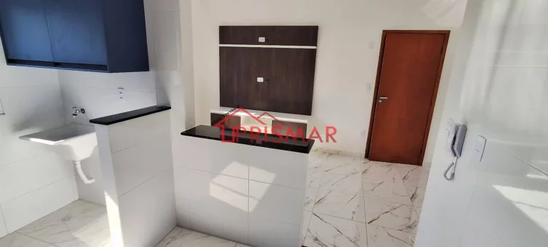 Imagem Apartamentos novos São Vicente, bairro parque são vicente 1 vaga