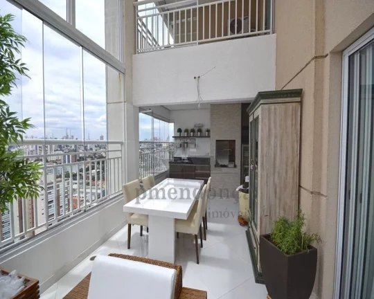 Imagem Apartamento cobertura duplex, com 4 suítes,piscina privativa, sacada com churrasquei