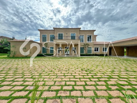 Imagem Belíssima casa com arquitetura toscana à venda na Fazenda da Grama em Itupeva