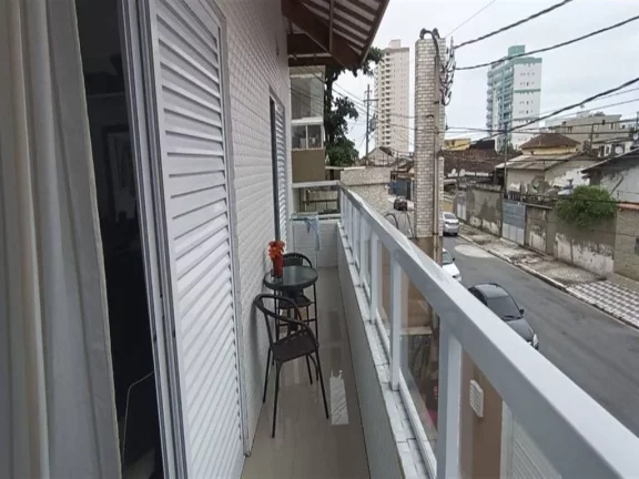 Imagem Casa com 2 dormitórios à venda, 63 m² por R$ 410.000,00 - Mirim - Praia Grande/SP