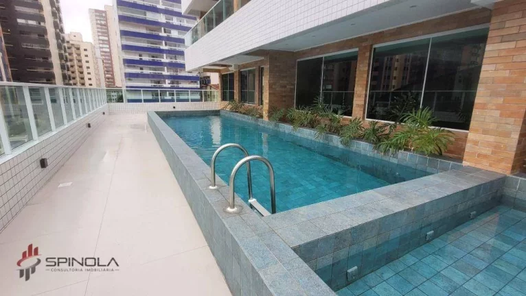 Imagem Apartamento com 2 dormitórios à venda, 85 m² por R$ 607.000,00 - Aviação - Praia Grande/SP