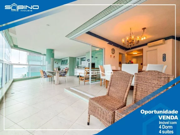 Imagem Apartamento Frontal à Venda no Edifício Casa Grande, com 4 Suítes 3 vagas 254m² - Riviera de São Lourenço Bertioga SP