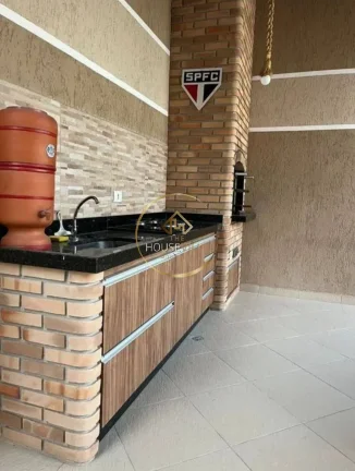 Imagem Casa Sobrado 3 dormitórios ( 1 suíte), 4 vagas, Quintas do Villa Branca.