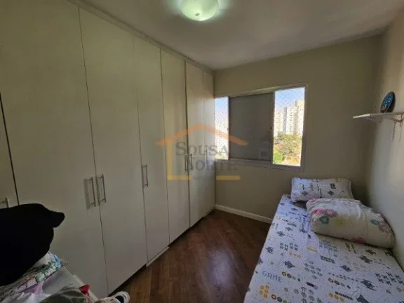 Imagem Apartamento de 69m² com 3 dormitórios, sendo 1 suíte, sala para 2 ambientes, cozinha e lavanderia...