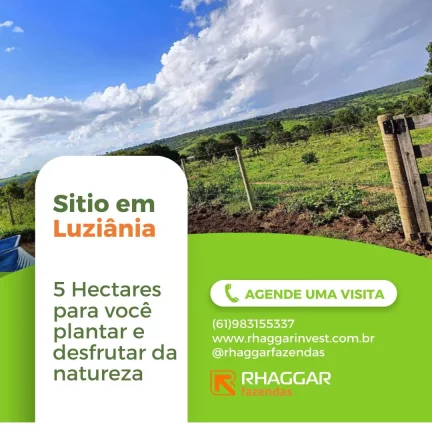 Sítio à Venda a 15 km de Luziânia!