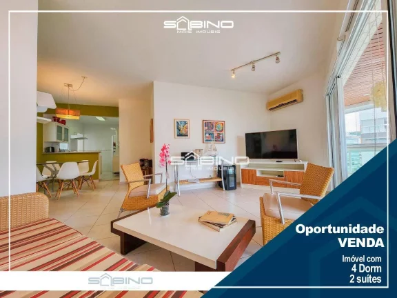 Imagem Apartamento Pé na Areia a venda, com 4 Dormitórios 162 m² em Riviera de São Lourenço - Bertioga S/P Litoral Norte. Localizado no módulo 8.