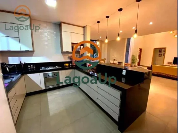 Imagem Casa com 4 dormitórios à venda, 220 m² por R$ 1.790.000,00 - Condomínio Veredas da Lagoa - Lagoa Santa/MG