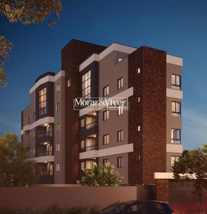 Imagem Cobertura Duplex para Venda em São José dos Pinhais, Bom Jesus, 3 dormitórios, 1 suíte, 2 banheiros, 2 vagas