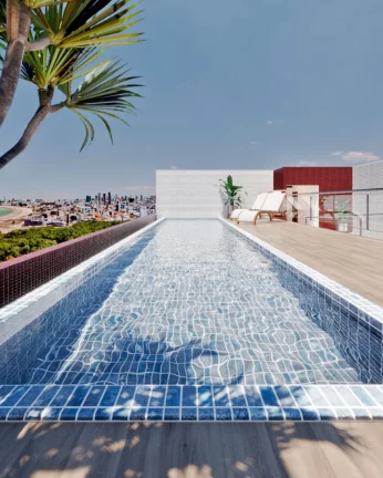 Imagem Studio à venda em Cabedelo, Intermares, com 1 quarto, 22,39m2