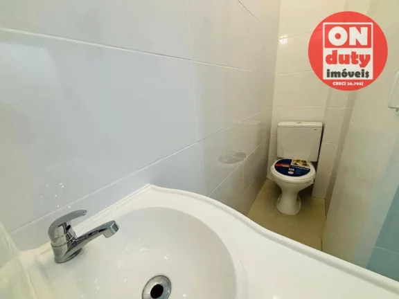 Imagem Apartamento com 1 dormitório à venda, 48 m² por R$ 390.000,00 - José Menino - Santos/SP