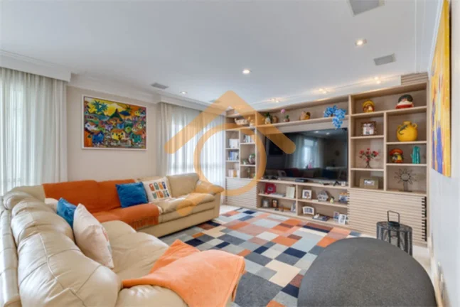 Imagem Apartamento de luxo no Condomínio Iepe Golf: 3 quartos, 3 suítes, 3 salas, 4 banheiros, 3 vagas, 185m² no Jardim Marajoara.