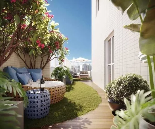 Imagem Apartamento alto padrão em construção em Santos