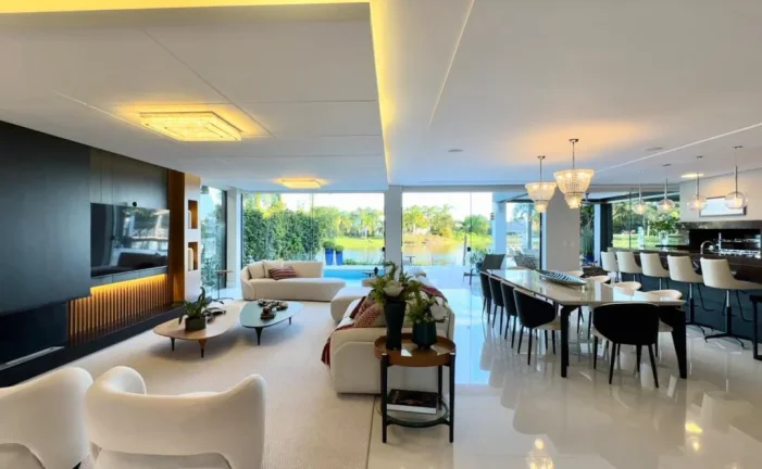Imagem Casa em Condominio 6 Dormitórios - Bairro xangri-la