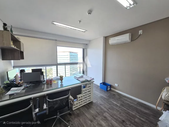 Imagem Sala Comercial Valongo para locação, 4 salas unificadas, 4 vagas