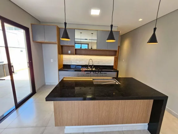 Imagem Casa Assobradada com piscina e 3 dormitórios à venda, 177 m² por R$ 1.270.000 - Condomínio Park Gran Reserve - Indaiatuba/SP