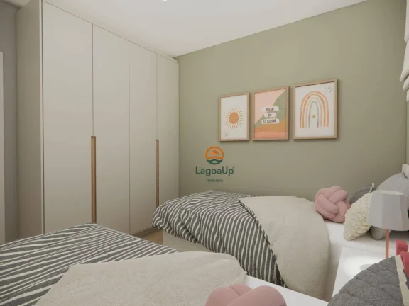 Imagem Apartamento com 2 dormitórios à venda, 54 m² por R$ 308.149,01 - Villa Paradiso - Lagoa Santa/MG