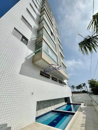 Imagem Apartamento com 2 dormitórios à venda, 66 m² por R$ 480.000 - Guilhermina - Praia Grande/SP