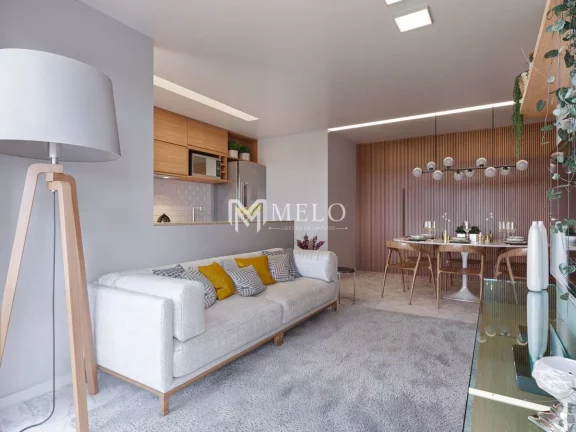 Imagem Oportunidade: 55,51m²,2 quartos (01 suíte), sala, cozinha, varanda, wc-MUDANÇA GRÁTIS..