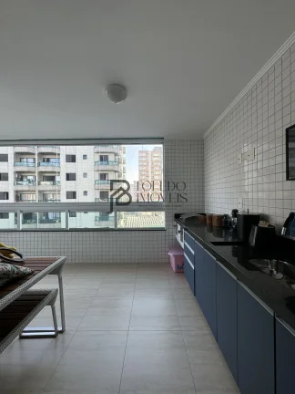 Imagem Apartamento 3 Dormitórios sendo 2 suítes Porteira Fechada no Canto do Forte - Praia Grande