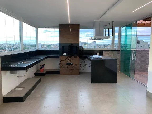 Imagem COBERTURA 4 QUARTOS (3 SUÍTES) 1 BANHO SOCIAL LAVABOS E 3 VAGAS DE GARAGEM