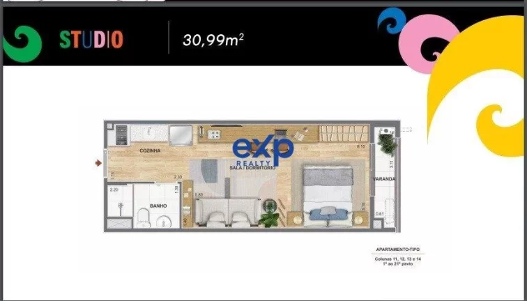 Imagem Loft para Venda em Rio de Janeiro, SANTO CRISTO, 1 dormitório, 1 banheiro