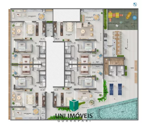 Imagem LANÇAMENTO NA ENSEADA AZUL - EDIFÍCIO BREEZE BACUTIA EM GUARAPARI