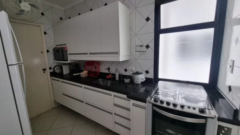 Imagem Apartamento com 3 dormitórios à venda, 98 m² - Tombo - Guarujá/SP